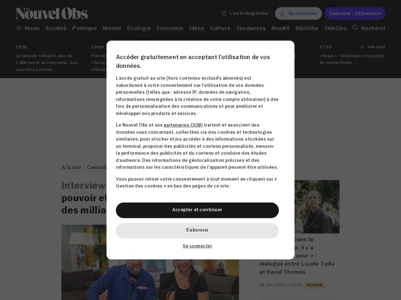L'Obs - Site officiel
