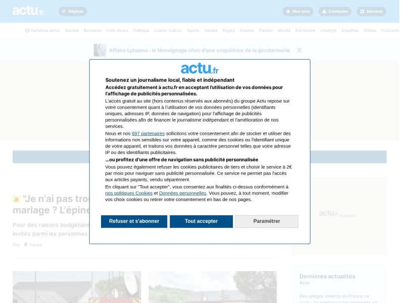 Actu.fr - Site officiel