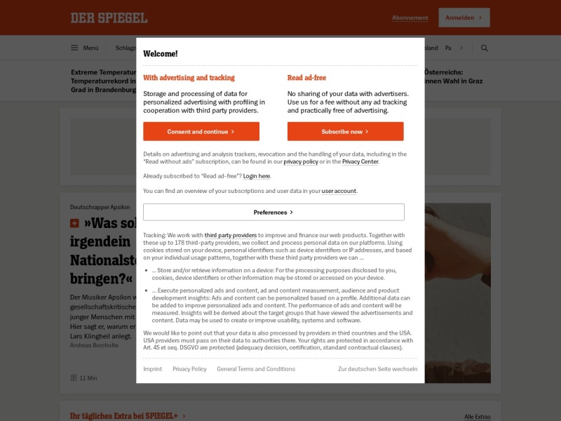 Der Spiegel - Site officiel