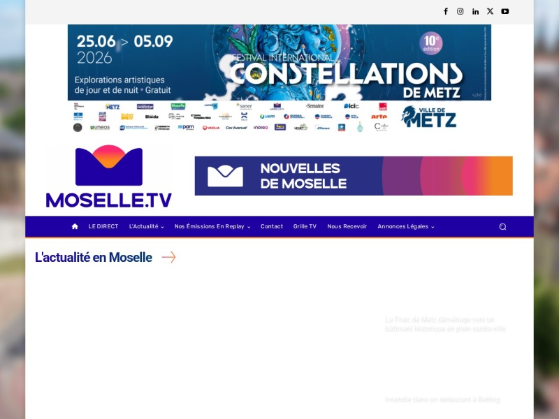 Moselle TV - Site officiel