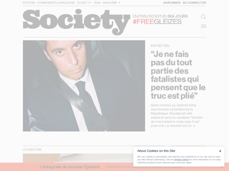 Society - Site officiel
