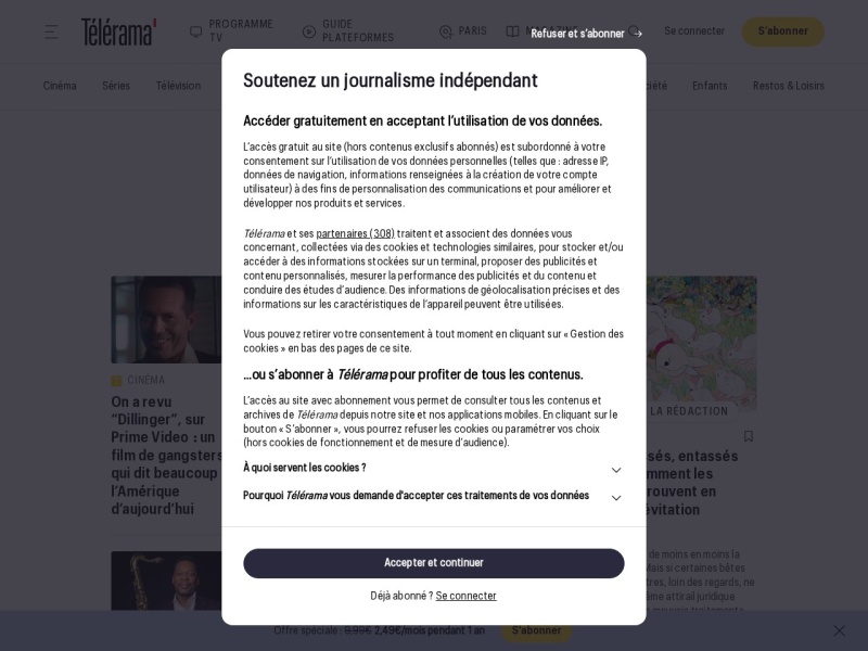 Télérama - Site officiel