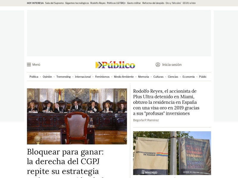 Público España - Site officiel