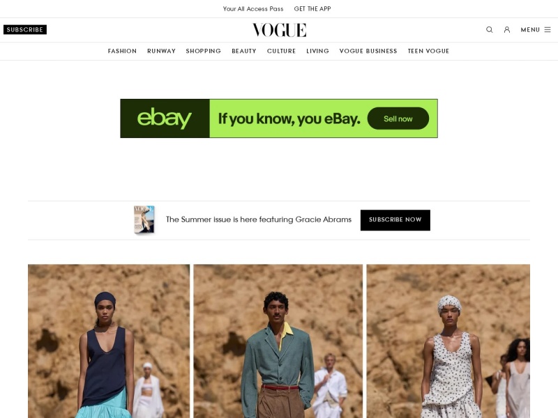 Vogue - Site officiel