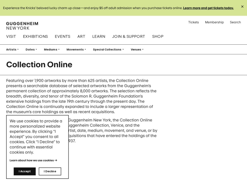 Guggenheim - Collection Online